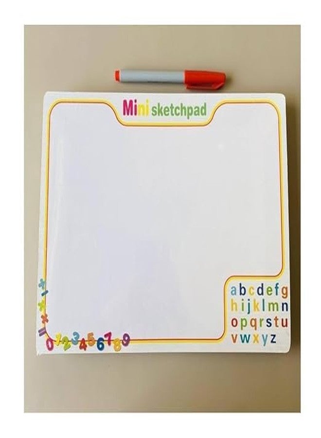 NEKSTY Wooden Uppercase Alphabet Pegged Knob Toy with Sketch Board and Pen - Image 5